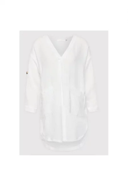 Дамска рокля -  209785272 - Памук - Бяла - Бял