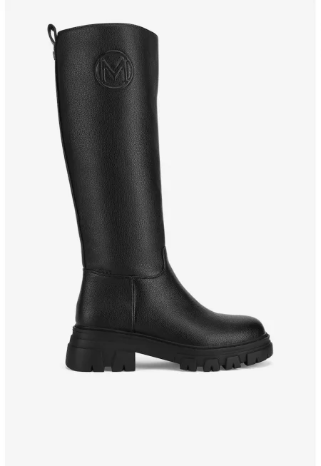 Дамски ботуши  5905588922599 - Синтетика - Черни