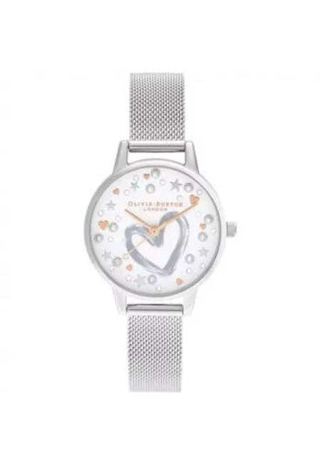 Дамски Часовник - Оливия Бъртън - Миди Циферблат OB16LH12