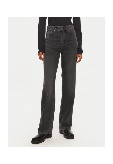 Дамски дънки -  304750038 - Памук - Черен - Черен