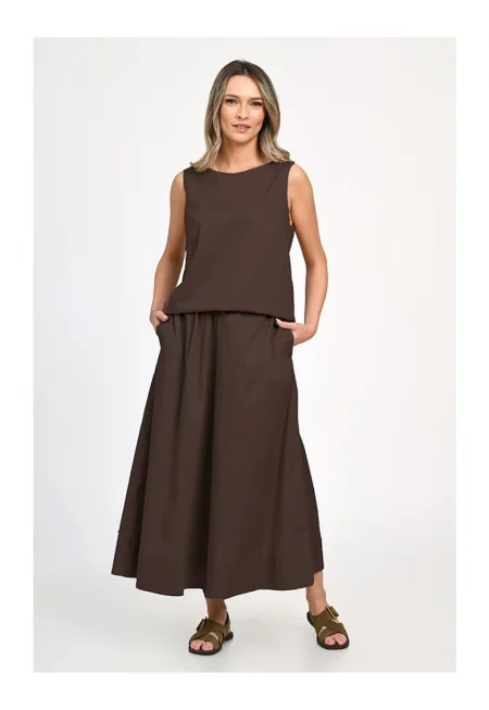 Дамски комплект - Еранте - Кюлоти с широк крачол V317