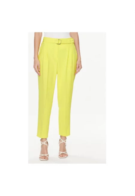 Дамски панталон  86797 - Жълт