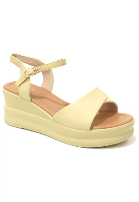 Дамски сандали 2719 - Жълт