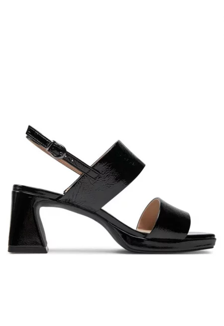 Дамски сандали  303669799 - Естествена кожа - Черен