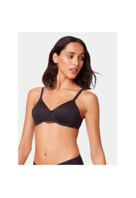 Дамски сутиен -  303577773 - Полиестер/Еластан - Черен