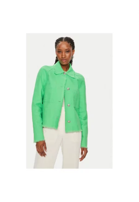 Дамско яке -  303698638 - Памук - Зелен