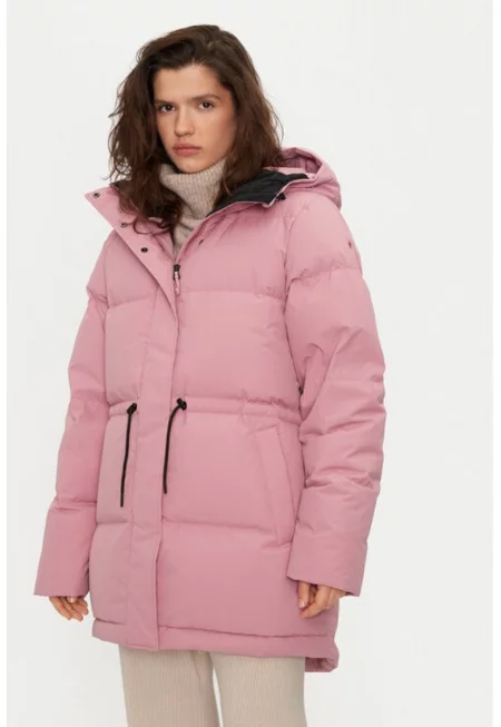 Дамско яке -  304107870 - Рециклиран полиестер - Розов - Розово