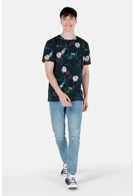 Дънки слим Danny деграде - Лавандула