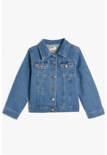 Дънково яке с джобове