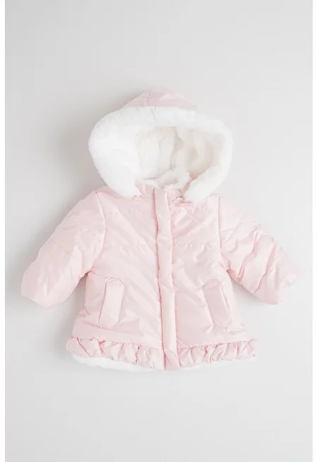 Двулицево яке с цип и принт на гърба