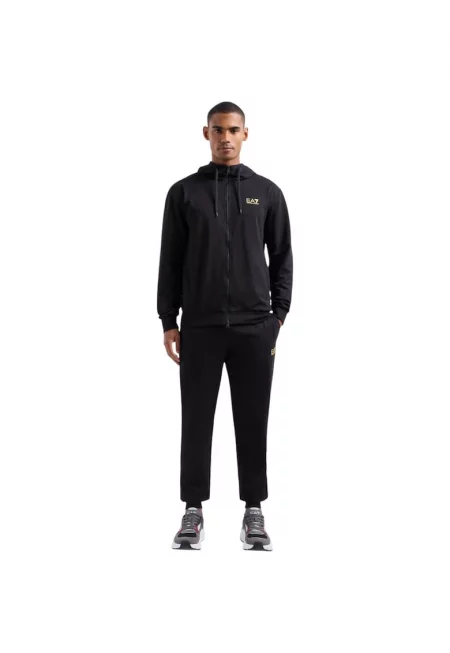 EA7 Train Core Id Hood FZ 38803 - Черен