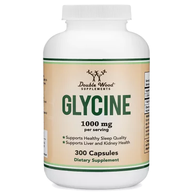 Глицин - за черния дроб, бъбреците, нервната система и мускулите, 500 mg, 300 капсули