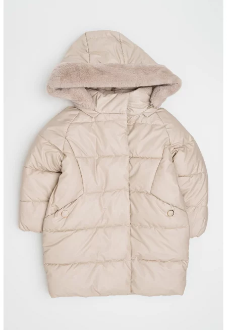 Капитонирано зимно яке с качулка