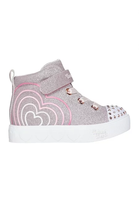 Кецове Twinkle Toes Heart Steps с LED светлини
