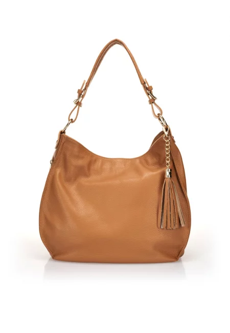 Кожена чанта hobo