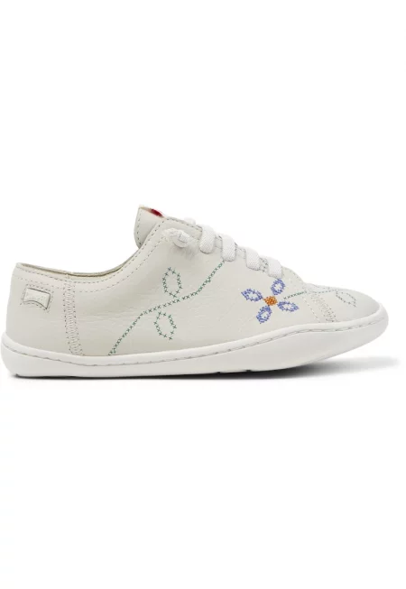 Кожени обувки Peu Cami - Бял/Естествен