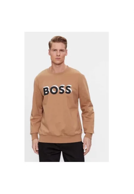 Мъжка блуза -  303640545 - Памук - Бежов