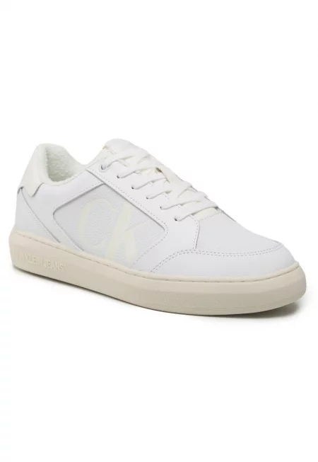 Мъжки кецове -  301971993 - естествена кожа - бели