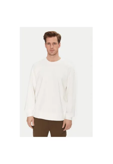 Мъжки суитшърт CP Company - 18CMSS259A110044O - памук - екрю - Екрю