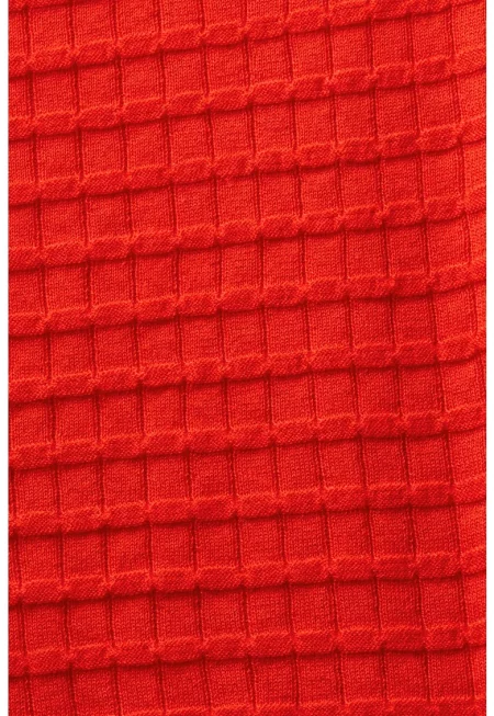 Памучен пуловер с деколте тип лодка