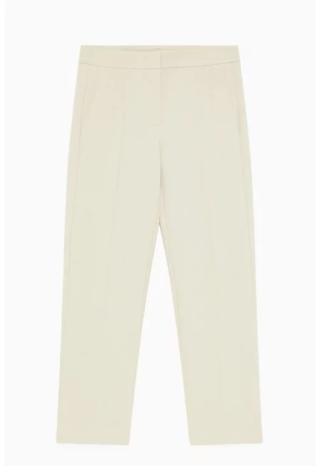Pantaloni drepti cu drapaje