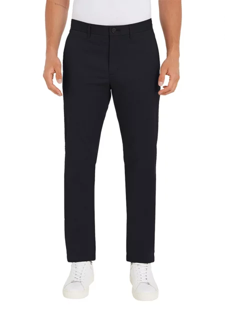 Прав панталон чино Denton - Черен