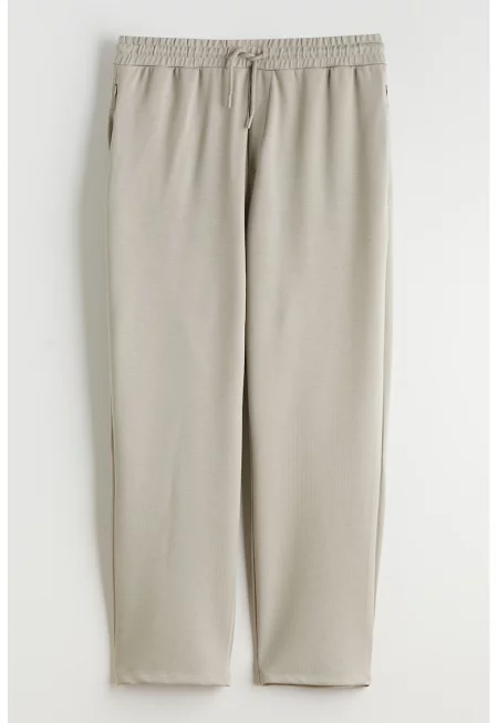 Прав спортен панталон с джобове встрани