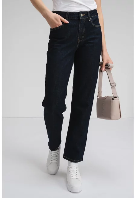 Прави дънки - Ултрамарин синьо