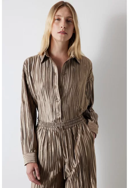 Релефна пола - Бежов/Тъмнокафяв