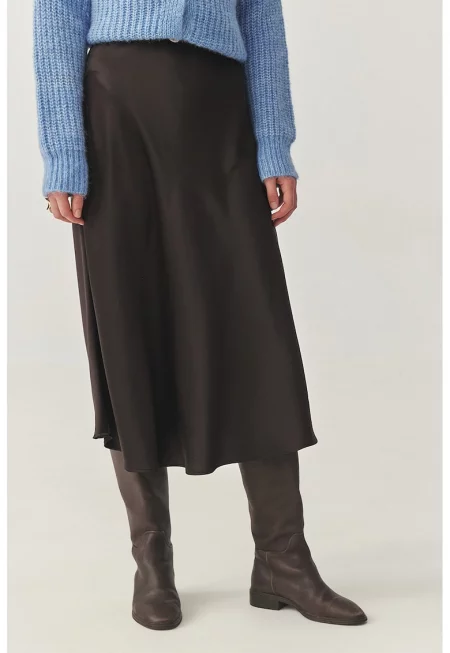 Сатенена миди пола