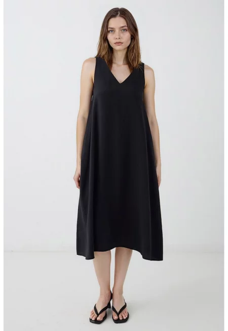 Шпиц рокля с модал