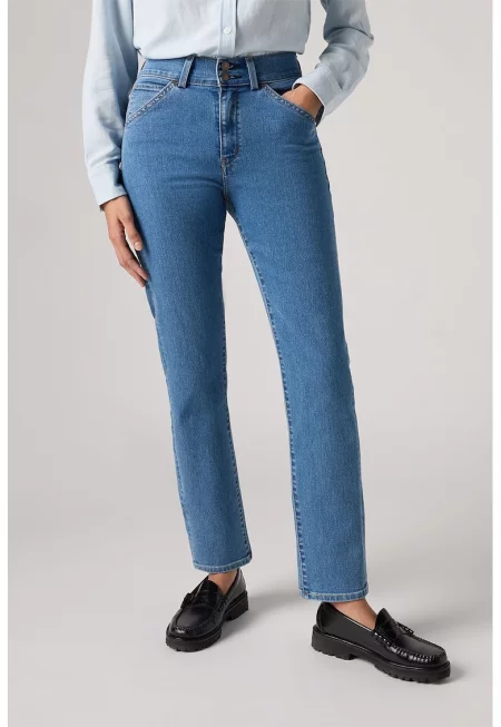 Слим прави дънки 724™ - Син меланж