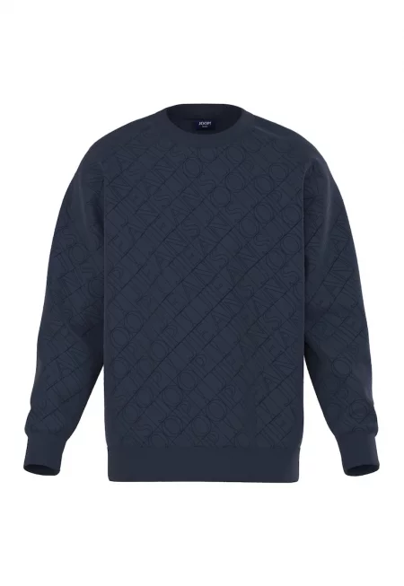 Суитшърт с монограм - Син