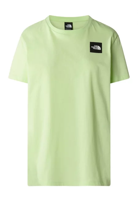 Тениска с овално деколте и паднали ръкави