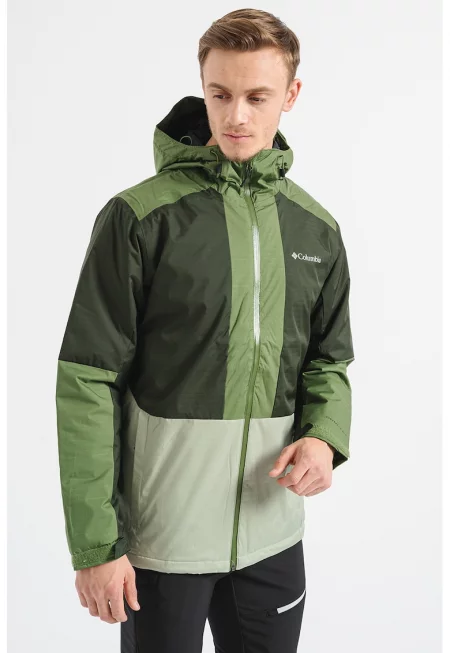 Трекинг зимно яке Point Park II - Бледозелен/Аква зелено/Папратово зелено