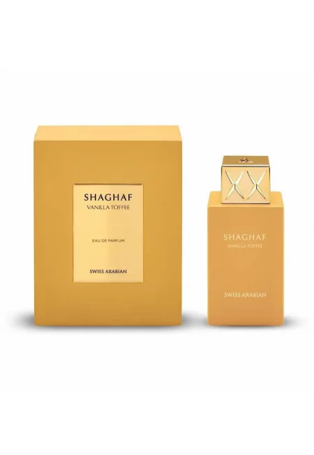 Унисекс парфюм  Shaghaf Vanilla Toffee 75ml - ориенталски - сладки нотки - идеален за студени вечери