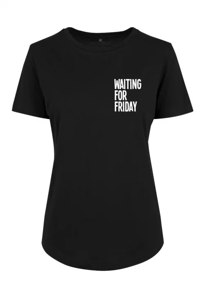 Унисекс вталена тениска Waiting For Friday