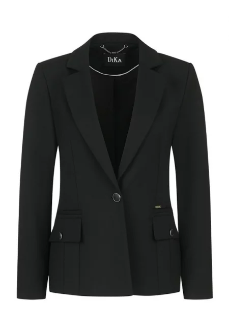 Вталено сако с едно копче