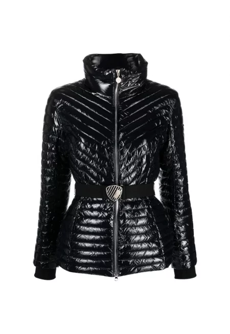 Яке  за Жени - w jacket medium padded belt - 6RTB12-TNEQZ-1200 - Черно - Черен