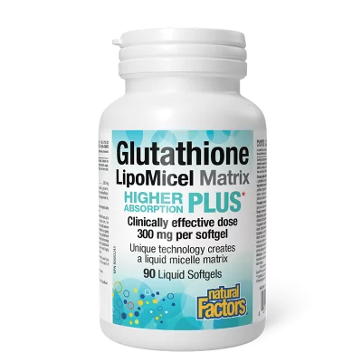 Антиоксидант - Глутатион LipoMicel Matrix, 300 mg x 90 софтгел капсули
