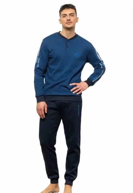 Дълга мъжка пижама  LA2086