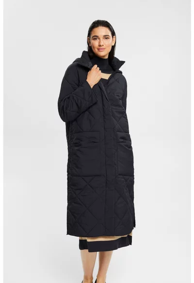 Дълго зимно яке с качулка