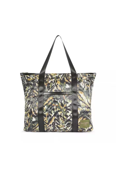 Дамска чанта  Aleahh 54х45х9см с дълги дръжки основно отделение с цип