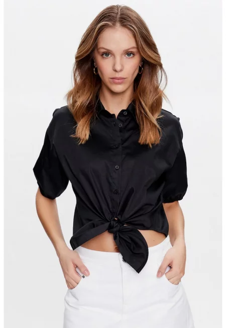 Дамска стандартна риза  с преден възел W3GH71