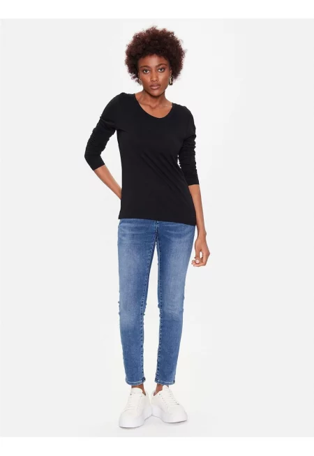 Дамски дънки -  302726493 - Памук/Полиестер - Сини