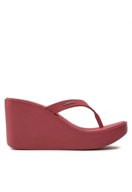 Дамски джапанки - 60823 -  Синтетика - Розови