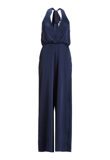 Дамски гащеризон  3AJ002HK - Полиестер - Тъмносин - Тъмносин