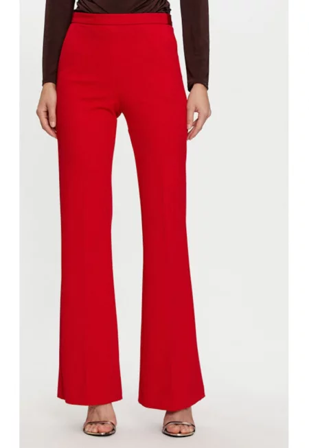 Дамски панталон -  304857447 - Полиестер - Черен - Черен