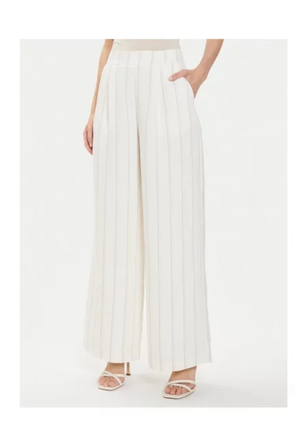 Дамски панталон -  66166 - Вискоза - Екрю