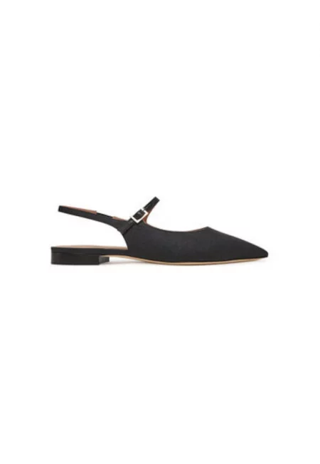 Дамски сандали - KARLA 10-1 -  Текстил - Черен